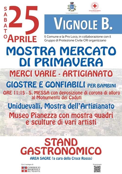 MOSTRA MERCATO del 25 APRILE 2026